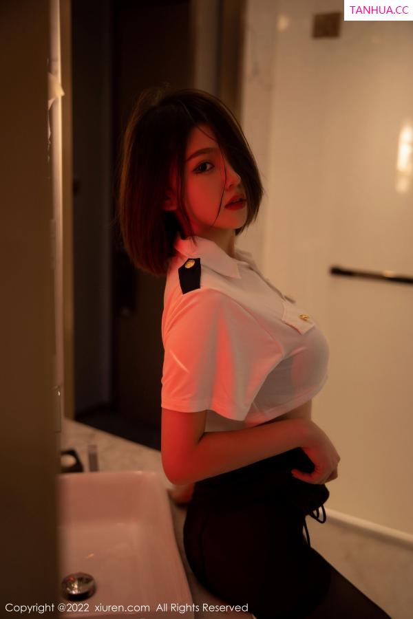   [XiuRen]高清写真图 2022.11.07 No.5815 美羊羊 黑丝美腿第28张图片